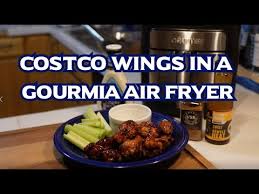 costco wings in the gourmia air fryer