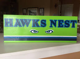 Hawks Nest Seahawks Sign For A Classroom Seahawks A