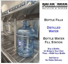 distilled water bottle refill polar