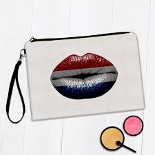 makeup bags netherlands lips dutch flag