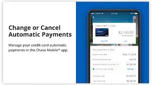 cancel automatic payments chase