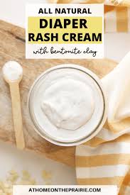 homemade all natural diaper rash cream