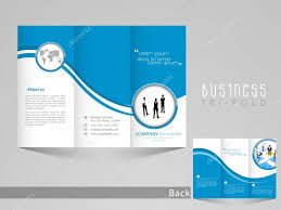 Professional Business Flyer Tri Fold Or Template Stock Vector