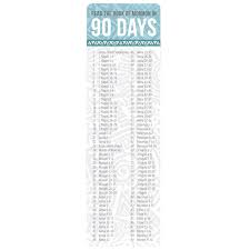 Book Of Mormon In 90 Days Bookmark
