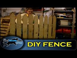 How To Build A Fence Using Pallet Wood