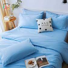 Blue Bedding Set Pillowcases Single
