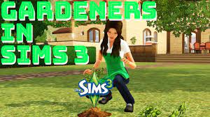 finally gardeners in sims 3 mod