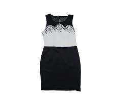 lipsy dress size uk 16 black and white