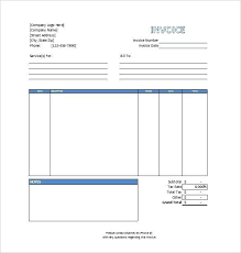 Invoice Template Professional Services Professional Services
