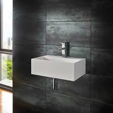 Kiva Stone Resin Rectangular Sink
