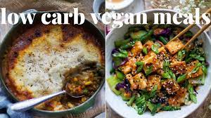 low carb vegan recipes easy and