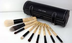 bobbi brown 9 pcs makeup brushes groupon