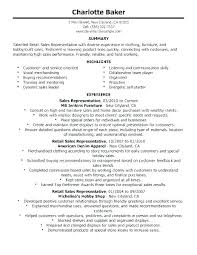 Retail Jobs Resume Examples Example Store Sample