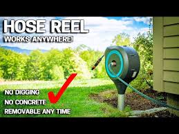 Retractable Hose Reel Installs In 1