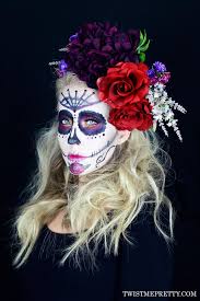 sugar skull makeup tutorial for