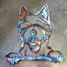 12 18 West Highland Terrier Metal Art