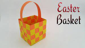 easter basket woven diy tutorial by
