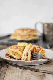 overnight sourdough pancakes baking