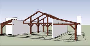 A pier and beam (sometimes called post and beam) foundation involves wood posts or concrete piers house plans small post beam homes cottages, small house floor plans: Plan New England Timberworks