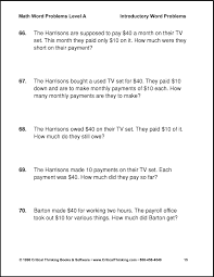 Profit and Loss  Essential Business Math Skills   Parents     Education com s Text Message Word Problem Worksheets