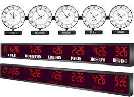 Time Zone Clocks Digital Clocks Clock