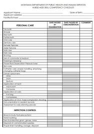 15 sle nursing skills checklist in pdf