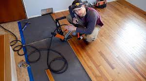 hardwood floor installation nail down