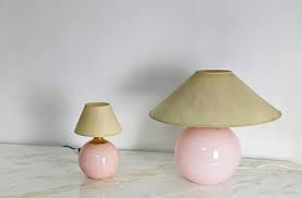 Vintage Glass Lamps In Murano Glass And