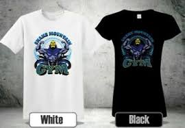 Details About New Snake Mountain Gym Logo T Shirt Black White Short Sleeve Shirt