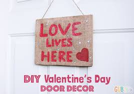 diy valentine s day door decor gublife