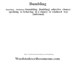 نتیجه جستجوی لغت [bumbling] در گوگل