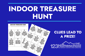 free printable indoor trere hunt for