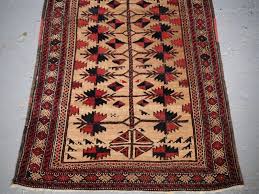 antique wool baluch rug 84x149cm