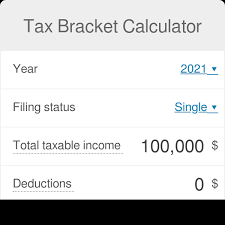 tax bracket calculator