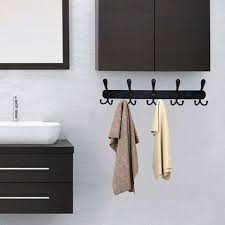 Stainless Steel Wall Mounted Coat Rack