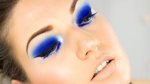 electric blue nars makeup tutorial