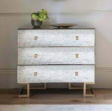Amberley Mirrored 3 Drawer Wide Chest