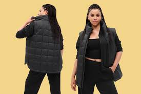 5 ways to wear an oversized puffer vest