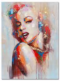 Marilyn Monroe Canvas 120x80cm The