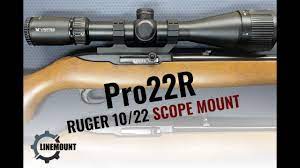 pro22r ruger 10 22 scope mount 30mm