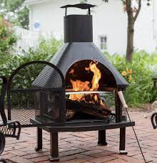 This chiminea/pizza oven is very attractive to look at. Best Chiminea Pizza Ovens 2020 Countertop Pizza Oven