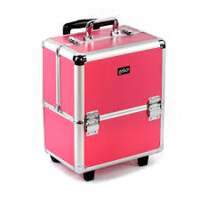 beautician makeup trolley box pink