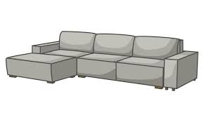 Cartoon Vector Ilration Of A Sofa