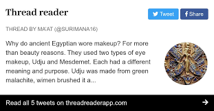 ancient egyptian wore makeup