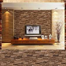 3d Brick Stone Effect Wallpaper Roll