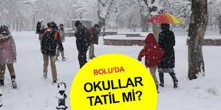 Bolu'da 21 Mart Pazartesi günü okullar tatil mi?