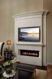 Tv Over Linear Fireplace Photos