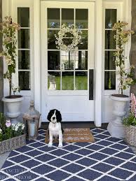 how to freshen up a porch for spring