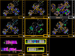 hospital dwg full project for autocad