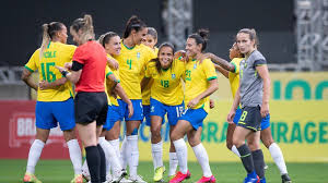 Jogadoras da seleção brasileira fazem manifesto contra assédio sexual na ação, elas foram apoiadas por aline pellegrino, coordenadora de competições femininas. Sportbuzz Selecao Brasileira Feminina Encerra 2020 Em Amistoso Contra O Equador